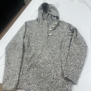 Columbia Black and White Knit Hoodie